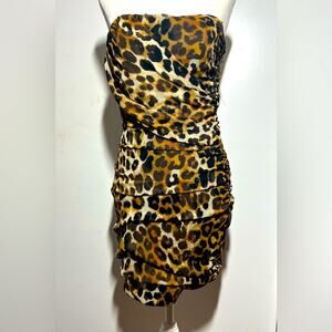 Express Strapless Dress 4